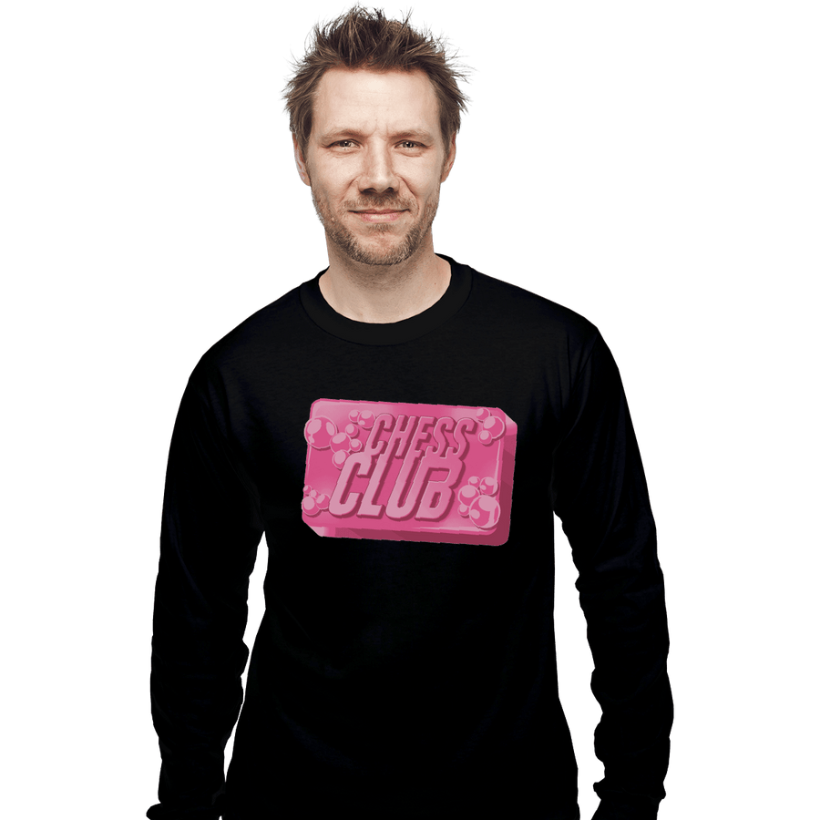 Secret_Shirts Long Sleeve Shirts, Unisex / Small / Black Chess Club