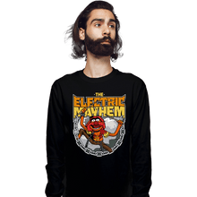 Load image into Gallery viewer, Daily_Deal_Shirts Long Sleeve Shirts, Unisex / Small / Black Electric Mayhem

