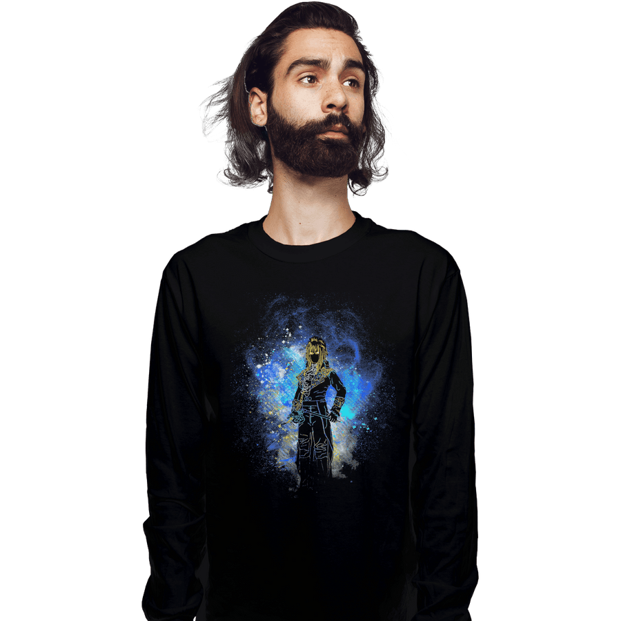 Shirts Long Sleeve Shirts, Unisex / Small / Black Goblin King Art