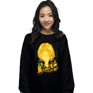 Shirts Long Sleeve Shirts, Unisex / Small / Black Savior Of Gaia