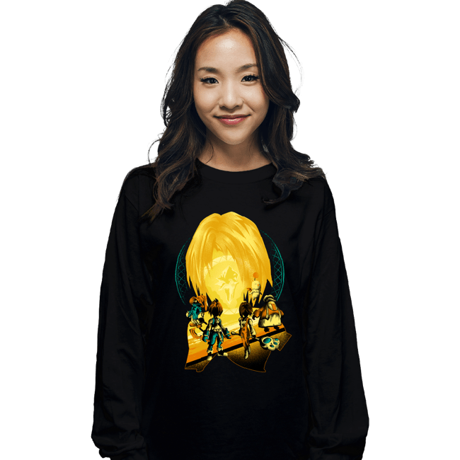 Shirts Long Sleeve Shirts, Unisex / Small / Black Savior Of Gaia