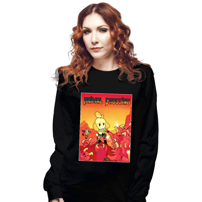 Secret_Shirts Long Sleeve Shirts, Unisex / Small / Black Doom Crossing!