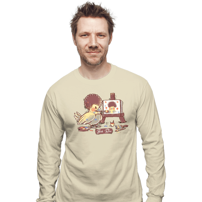 Secret_Shirts Long Sleeve Shirts, Unisex / Small / Natural Birb-Ross