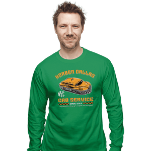 Daily_Deal_Shirts Long Sleeve Shirts, Unisex / Small / Irish Green Korben Dallas Taxi Service