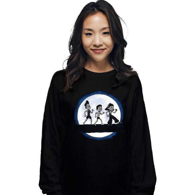 Sold_Out_Shirts Long Sleeve Shirts, Unisex / Small / Black Luca Matata
