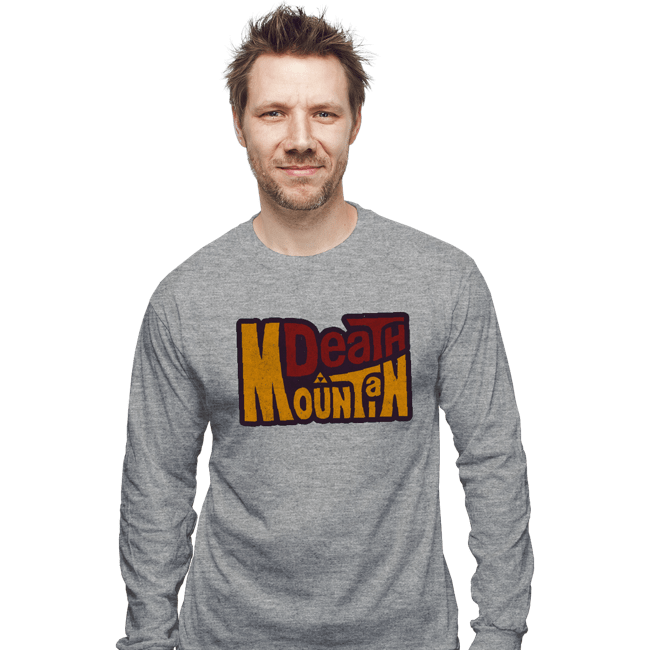 Secret_Shirts Long Sleeve Shirts, Unisex / Small / Sports Grey Mountain Death