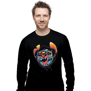 Shirts Long Sleeve Shirts, Unisex / Small / Black Colorful Friend