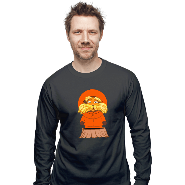 Shirts Long Sleeve Shirts, Unisex / Small / Charcoal Lorax Kenny