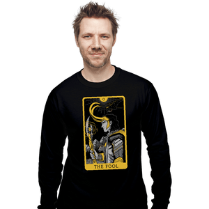 Shirts Long Sleeve Shirts, Unisex / Small / Black The Fool Tarot