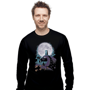 Shirts Long Sleeve Shirts, Unisex / Small / Black Nightmare Before Doctor Who