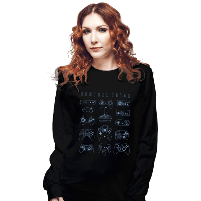 Secret_Shirts Long Sleeve Shirts, Unisex / Small / Black Con Freak