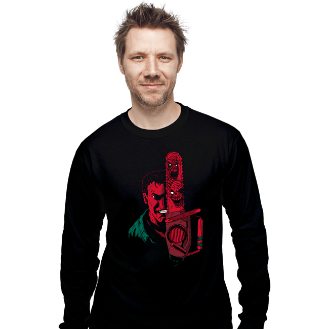 Shirts Long Sleeve Shirts, Unisex / Small / Black Ashley