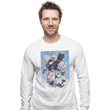 Load image into Gallery viewer, Shirts Long Sleeve Shirts, Unisex / Small / White Nu Watercolor
