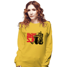 Load image into Gallery viewer, Daily_Deal_Shirts Long Sleeve Shirts, Unisex / Small / Gold Hill Valley 2015
