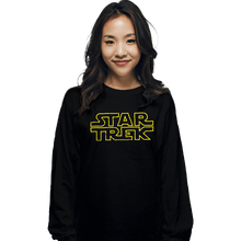 Load image into Gallery viewer, Daily_Deal_Shirts Long Sleeve Shirts, Unisex / Small / Black StarTrekWars
