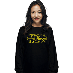 Daily_Deal_Shirts Long Sleeve Shirts, Unisex / Small / Black StarTrekWars