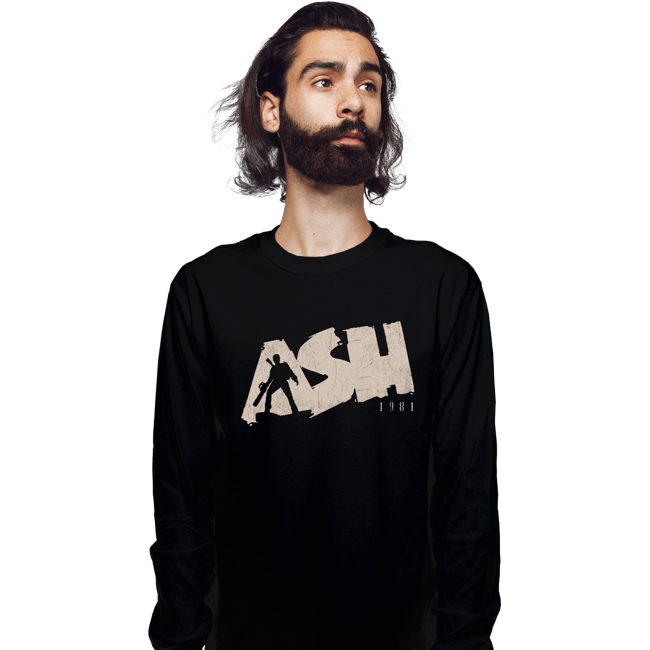 Last_Chance_Shirts Long Sleeve Shirts, Unisex / Small / Black Ash 1981