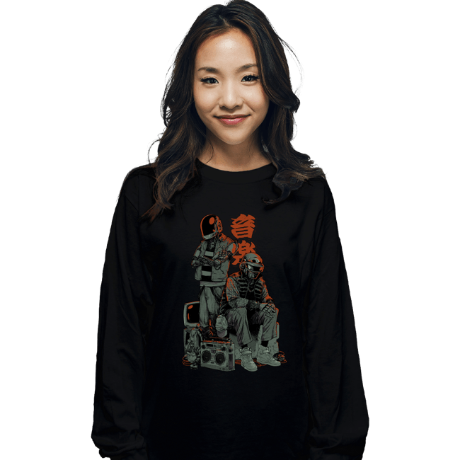 Daily_Deal_Shirts Long Sleeve Shirts, Unisex / Small / Black Street Punks