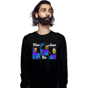 Shirts Long Sleeve Shirts, Unisex / Small / Black Live Laugh Love - Español