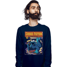 Load image into Gallery viewer, Daily_Deal_Shirts Long Sleeve Shirts, Unisex / Small / Navy Cookie Fiction
