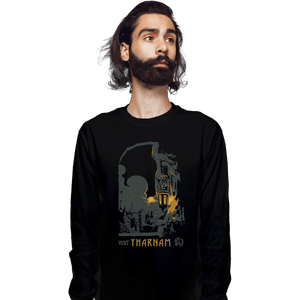 Shirts Long Sleeve Shirts, Unisex / Small / Black VIsit Yharnam