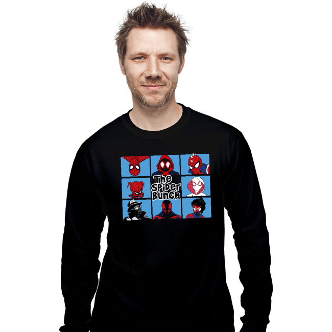Daily_Deal_Shirts Long Sleeve Shirts, Unisex / Small / Black The Spider Bunch