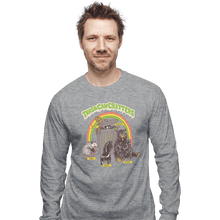 Load image into Gallery viewer, Shirts Long Sleeve Shirts, Unisex / Small / Sports Grey Trash Can Critters

