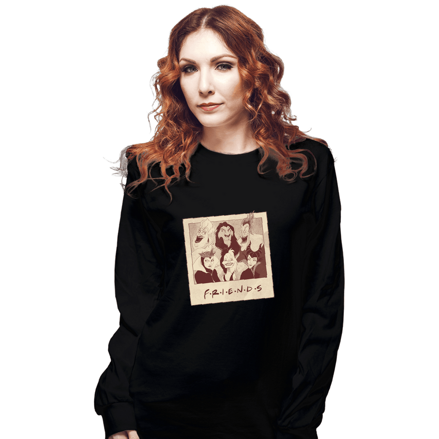 Shirts Long Sleeve Shirts, Unisex / Small / Black Wicked Friends
