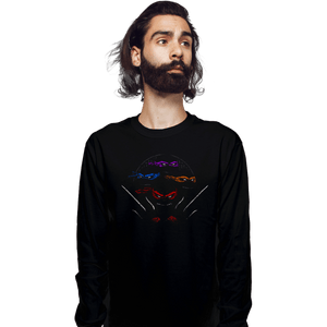 Shirts Long Sleeve Shirts, Unisex / Small / Black Mutant Ninja Brothers