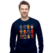 Load image into Gallery viewer, Daily_Deal_Shirts Long Sleeve Shirts, Unisex / Small / Navy Ginger Heroes
