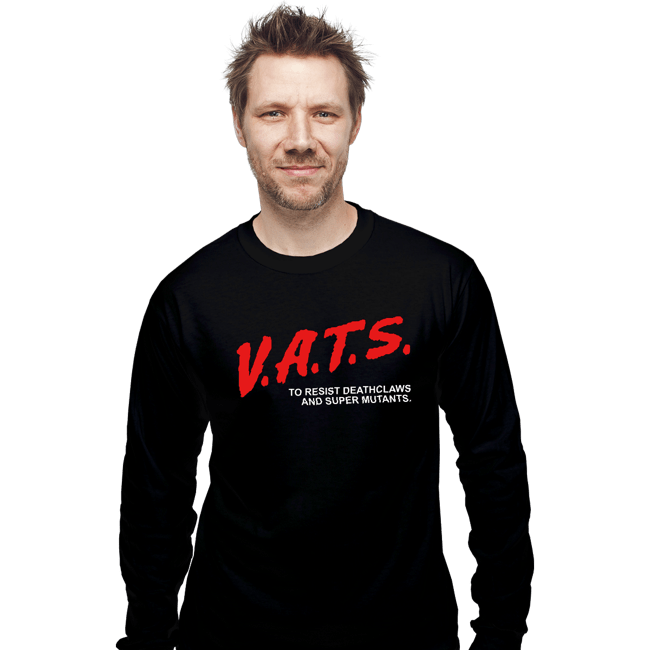 Secret_Shirts Long Sleeve Shirts, Unisex / Small / Black VATS
