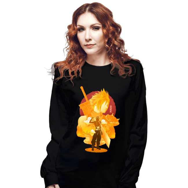 Daily_Deal_Shirts Long Sleeve Shirts, Unisex / Small / Black Mako-Eyed Mercenary