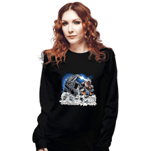 Load image into Gallery viewer, Daily_Deal_Shirts Long Sleeve Shirts, Unisex / Small / Black Godzilla VS Megazord
