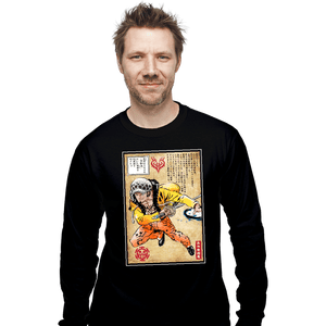 Daily_Deal_Shirts Long Sleeve Shirts, Unisex / Small / Black Surgeon of Death Woodblock