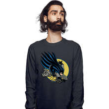 Load image into Gallery viewer, Daily_Deal_Shirts Long Sleeve Shirts, Unisex / Small / Dark Heather Bat 300
