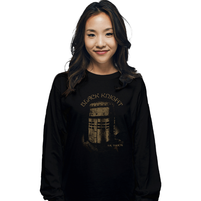 Secret_Shirts Long Sleeve Shirts, Unisex / Small / Black Black Knight Tour