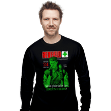 Load image into Gallery viewer, Last_Chance_Shirts Long Sleeve Shirts, Unisex / Small / Black Redfield Green Herb
