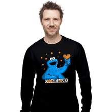 Load image into Gallery viewer, Daily_Deal_Shirts Long Sleeve Shirts, Unisex / Small / Black Cookie Lover

