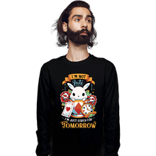 Load image into Gallery viewer, Secret_Shirts Long Sleeve Shirts, Unisex / Small / Black Wonderous Rabbit
