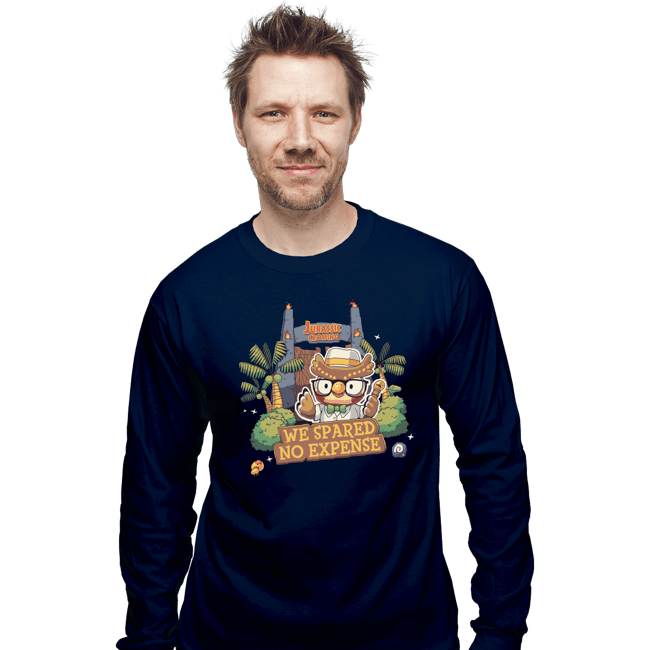 Secret_Shirts Long Sleeve Shirts, Unisex / Small / Navy No Expense Spared