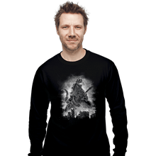 Load image into Gallery viewer, Shirts Long Sleeve Shirts, Unisex / Small / Black Guitarzilla
