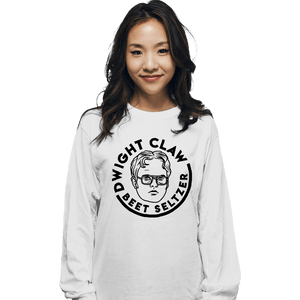 Secret_Shirts Long Sleeve Shirts, Unisex / Small / White Dwight Claws
