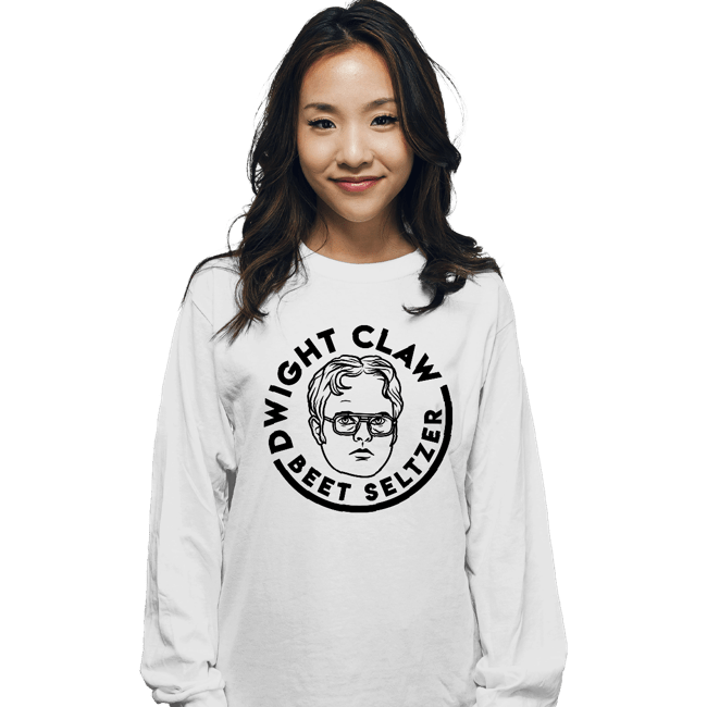 Secret_Shirts Long Sleeve Shirts, Unisex / Small / White Dwight Claws