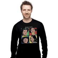 Load image into Gallery viewer, Shirts Long Sleeve Shirts, Unisex / Small / Black Scoops Troop
