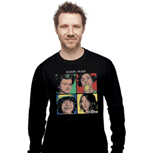 Shirts Long Sleeve Shirts, Unisex / Small / Black Scoops Troop