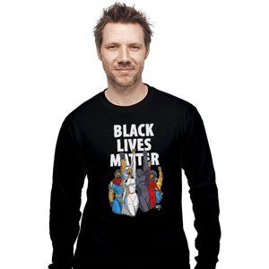 Shirts Long Sleeve Shirts, Unisex / Small / Black Black Lives Matter