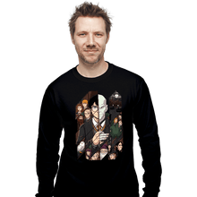 Load image into Gallery viewer, Shirts Long Sleeve Shirts, Unisex / Small / Black Potter Tiles
