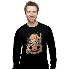 Load image into Gallery viewer, Shirts Pullover Hoodies, Unisex / Small / Black Awakening Pumpkin
