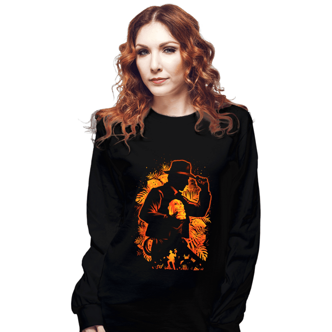 Secret_Shirts Long Sleeve Shirts, Unisex / Small / Black Archaeologist