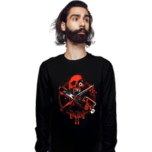 Load image into Gallery viewer, Daily_Deal_Shirts Long Sleeve Shirts, Unisex / Small / Black EDII Crossbone
